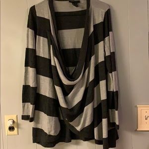 Sweater can be worn multiple ways